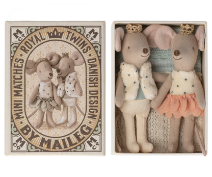 Royal Twins, Little Sister and Brother in Matchbox