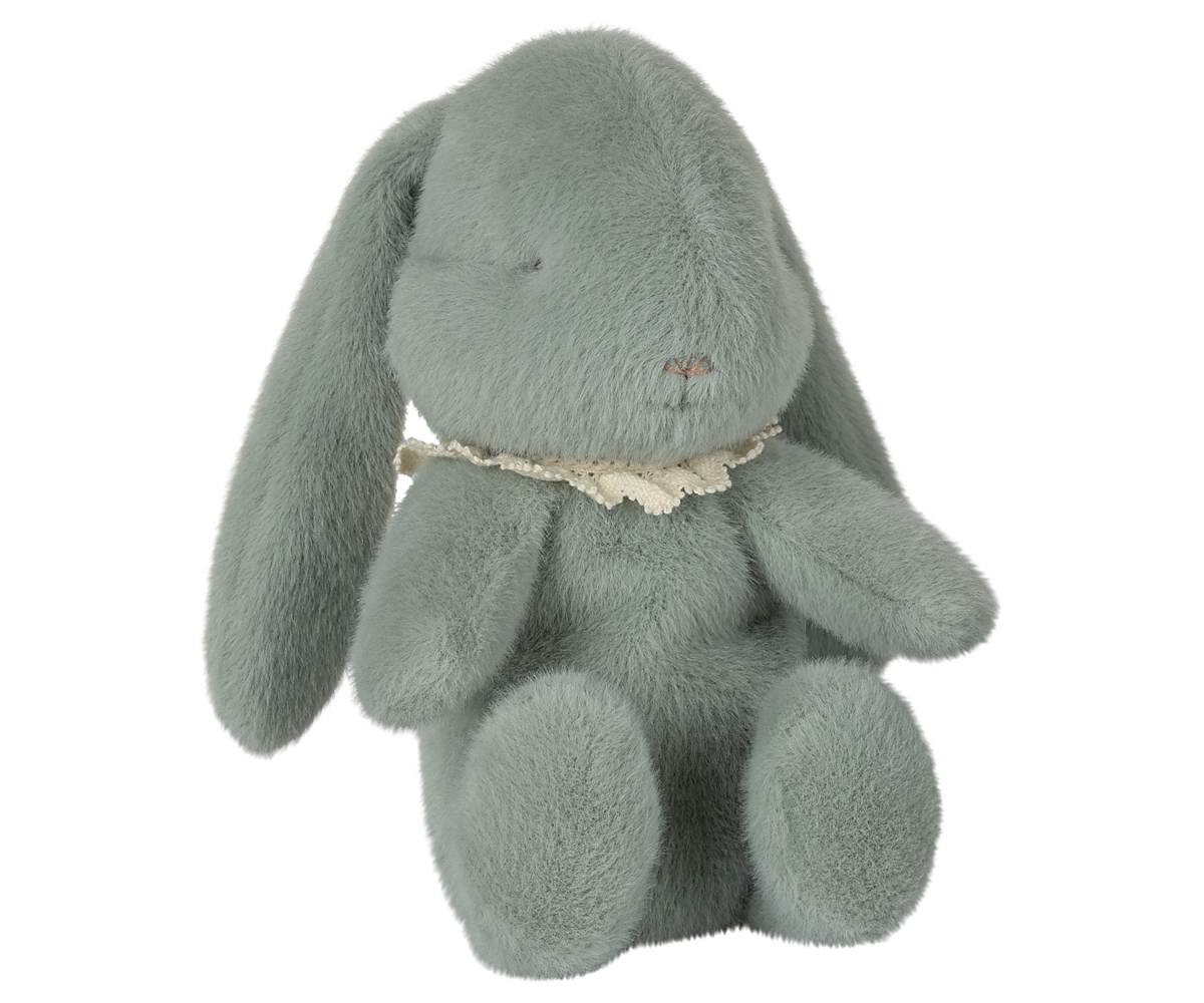 Mint plush bunny in by Maileg.