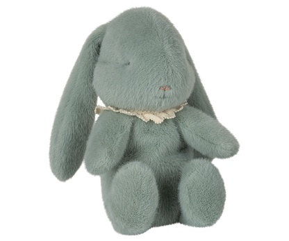 Mint plush bunny in by Maileg.