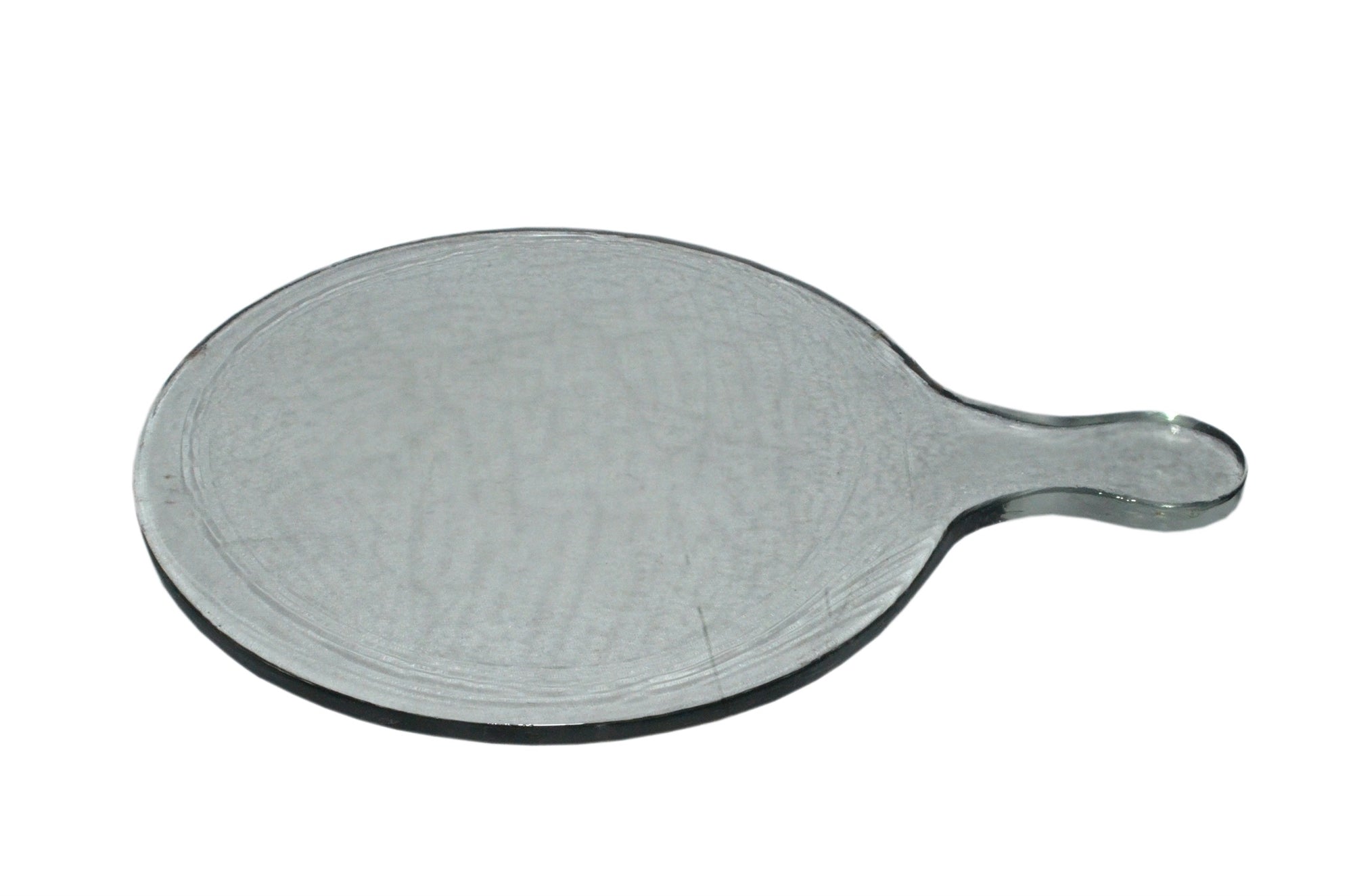 Round Glass Serving Board