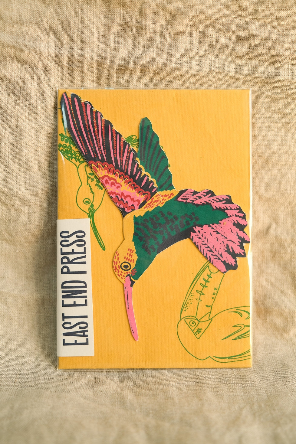 Hummingbird Greeting Card by East End Press. 