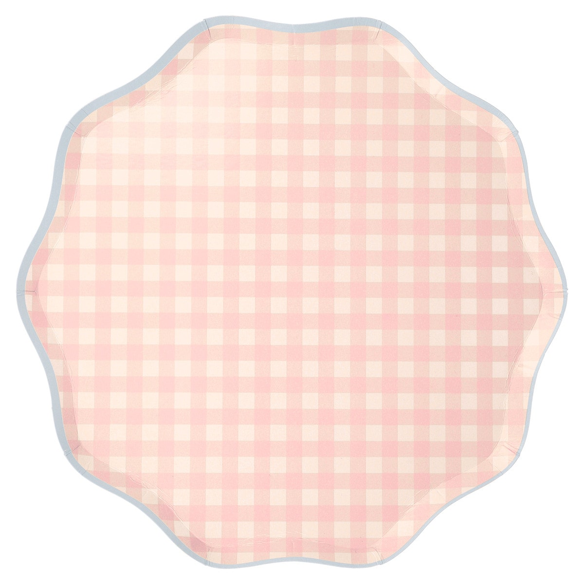 Gingham Paper Plates by Meri Meri