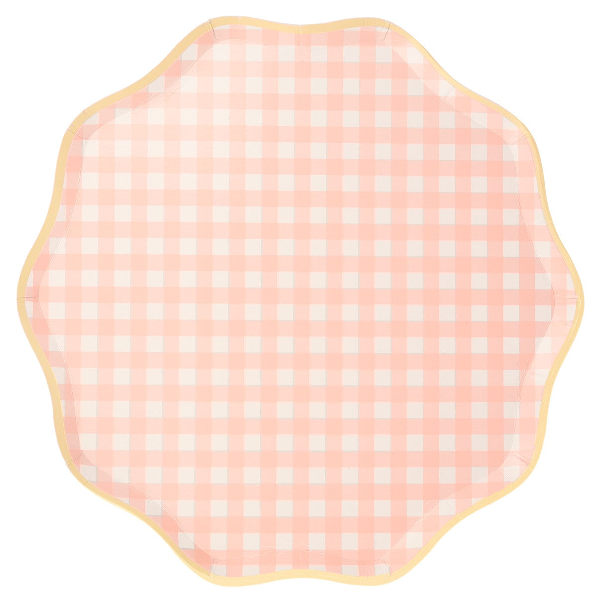 Gingham Paper Plates by Meri Meri