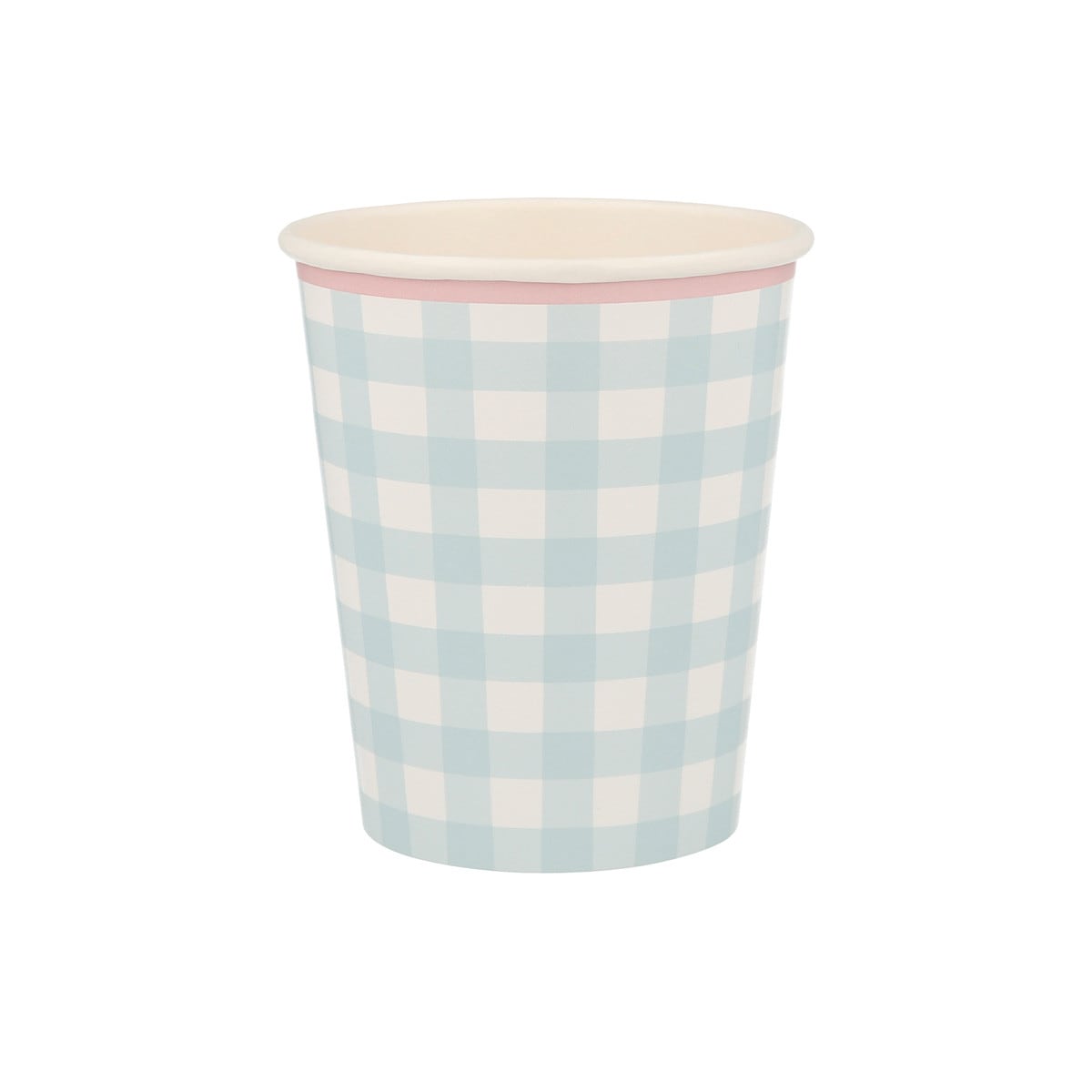 Gingham Cups