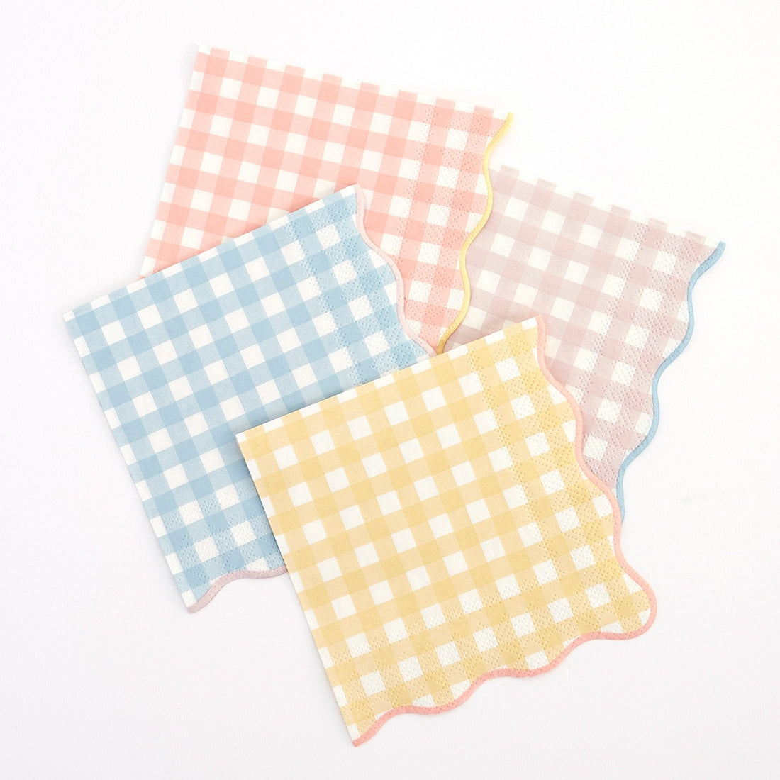 Gingham Paper Napkins by Meri Meri