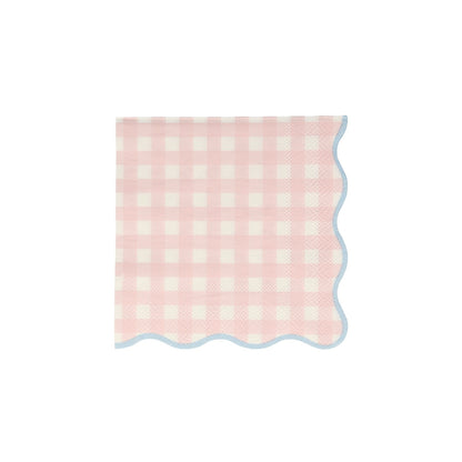 Gingham Paper Napkins by Meri Meri