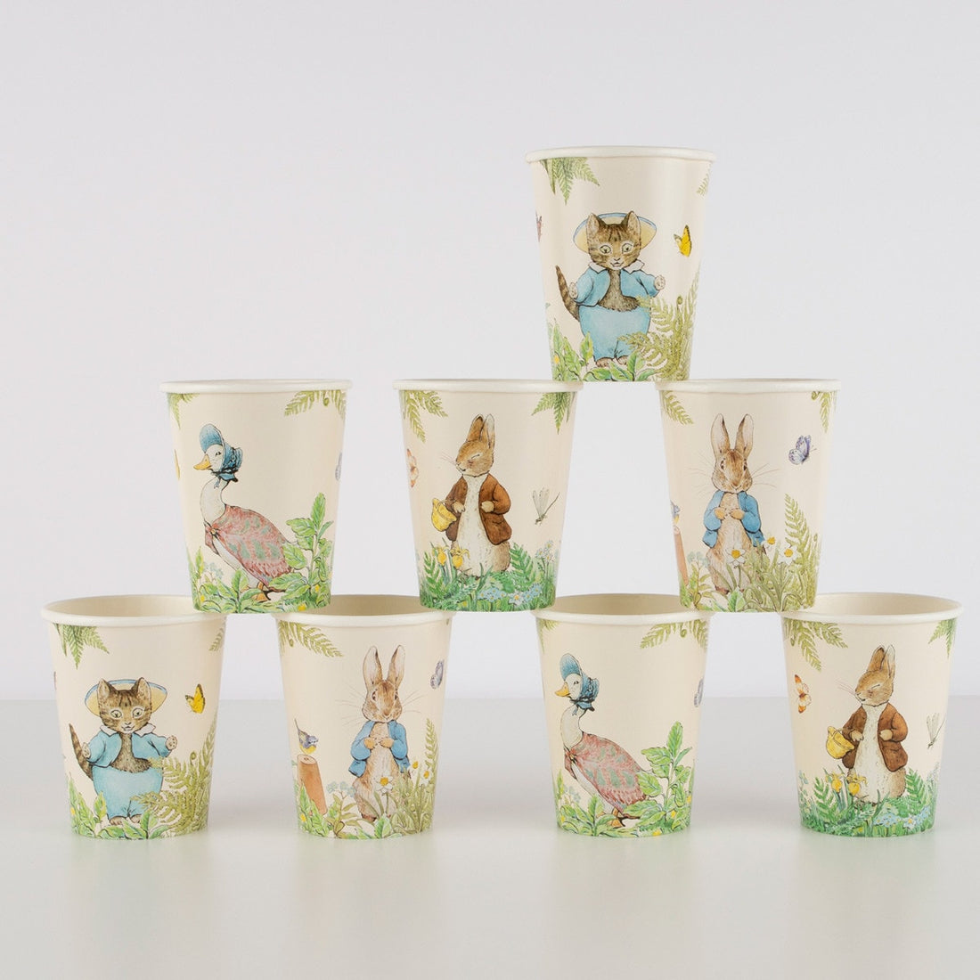 Peter Rabbit In the Garden Paper Cups by Meri Meri