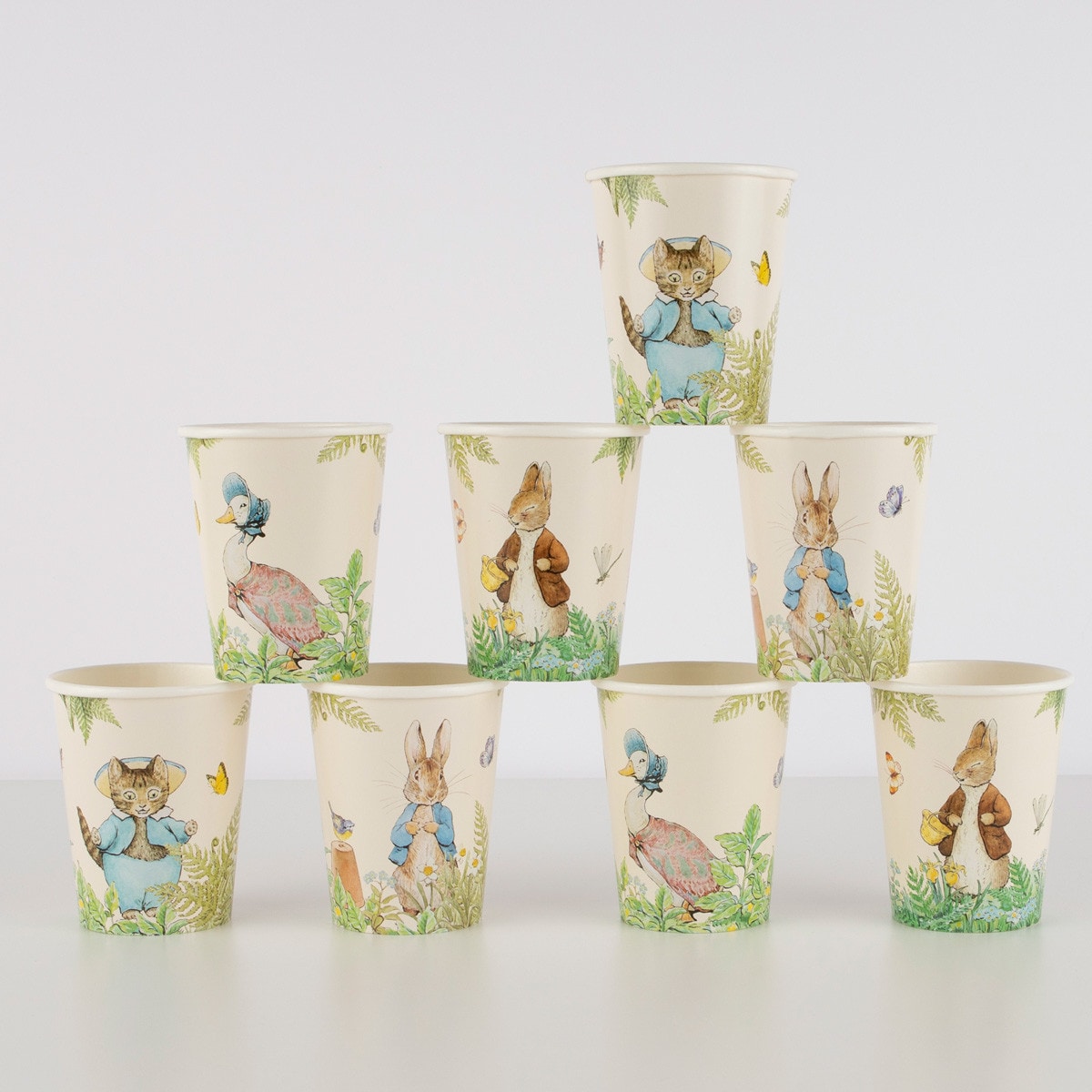 Peter Rabbit In the Garden Paper Cups by Meri Meri