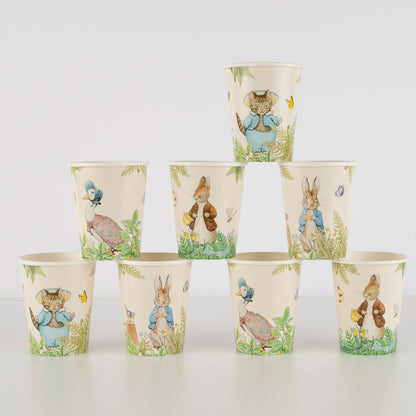 Peter Rabbit In the Garden Paper Cups by Meri Meri