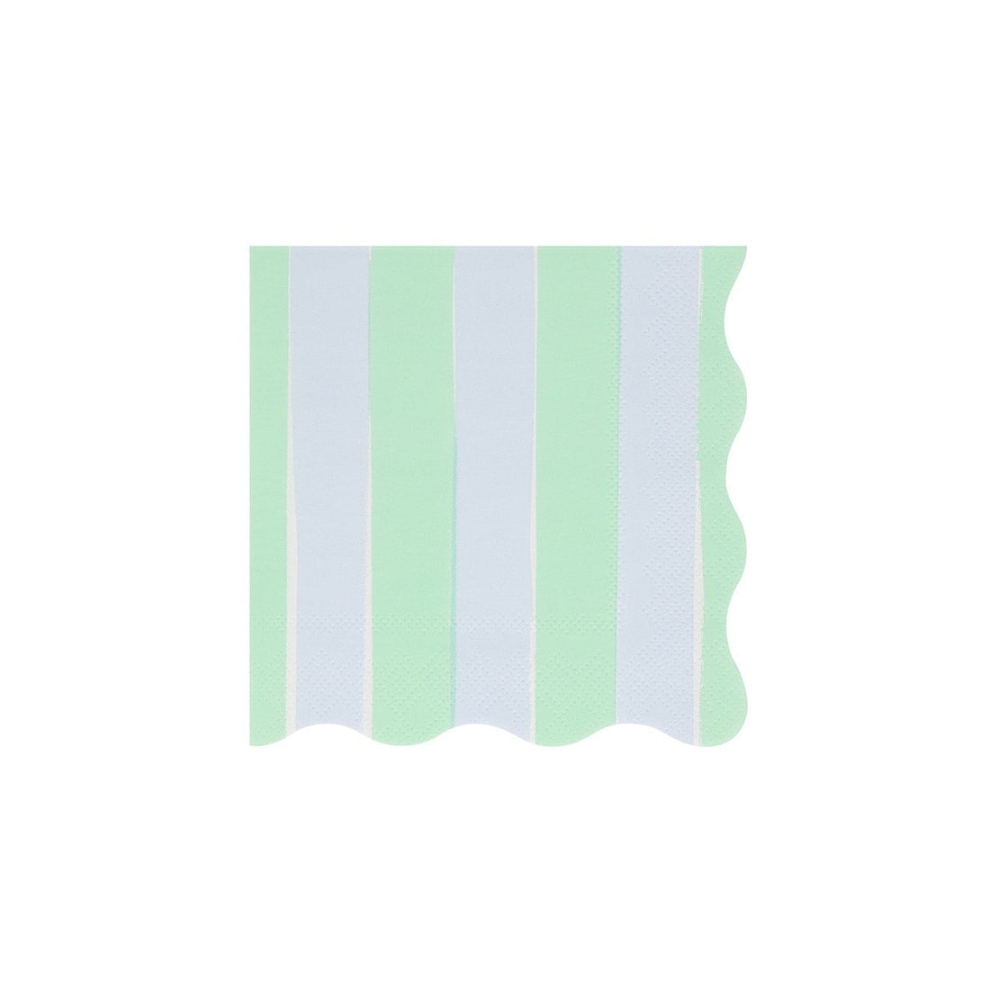 Small Pastel Stripe Paper Napkins