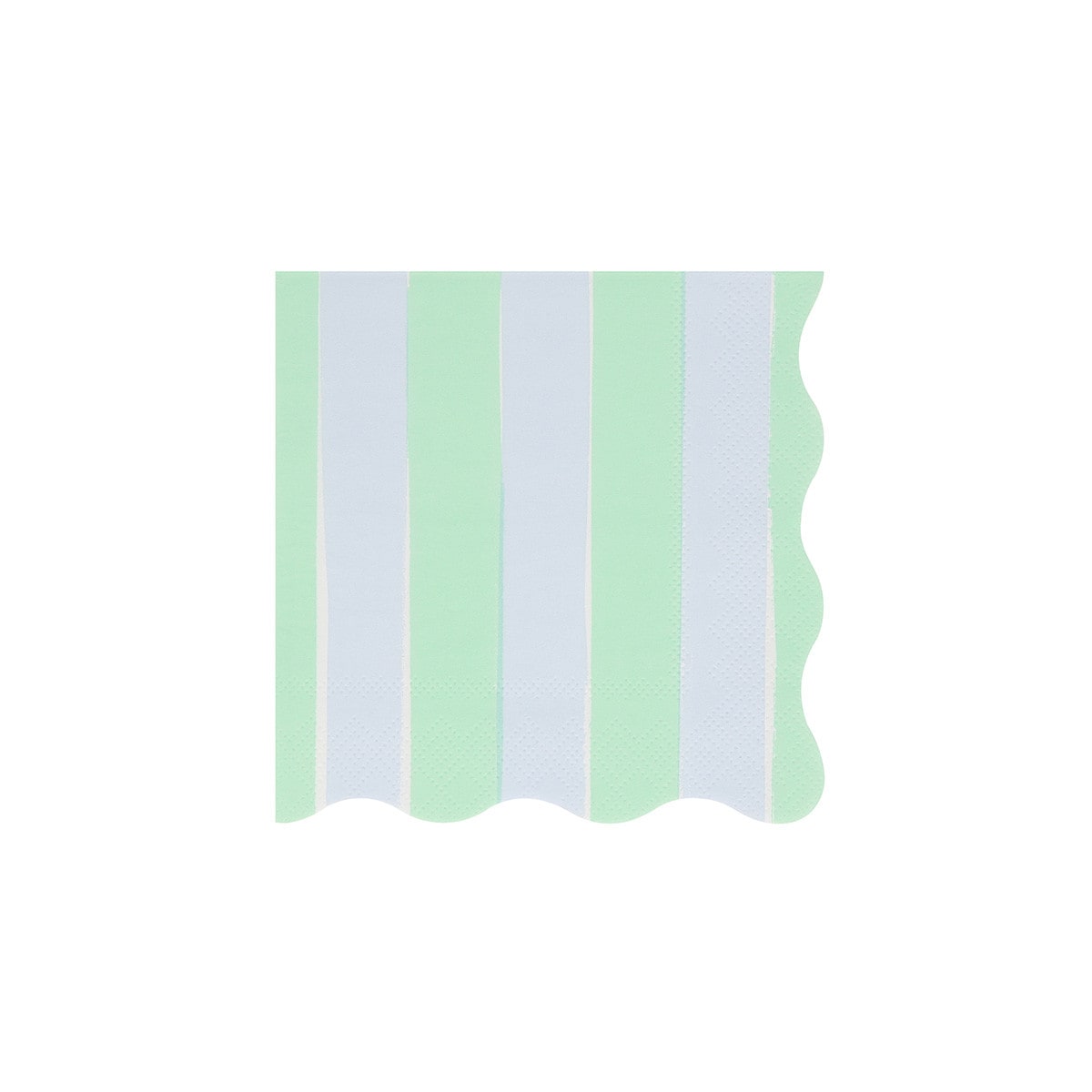 Small Pastel Stripe Paper Napkins