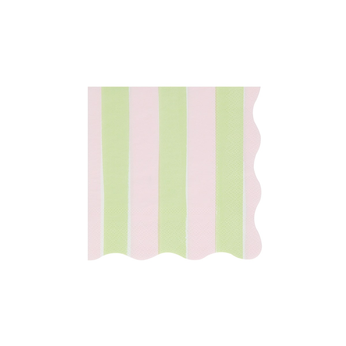 Small Pastel Stripe Paper Napkins