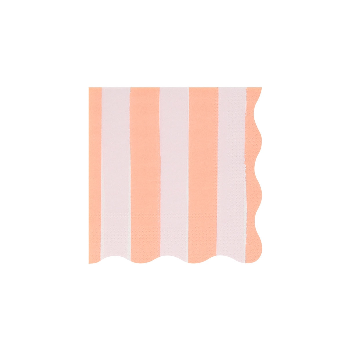 Small Pastel Stripe Paper Napkins