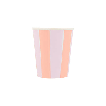 Pastel Stripe Cups by Meri Meri