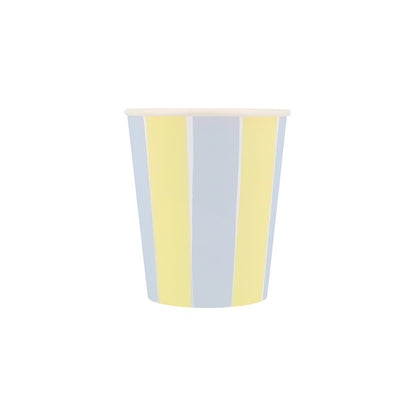 Pastel Stripe Cups by Meri Meri