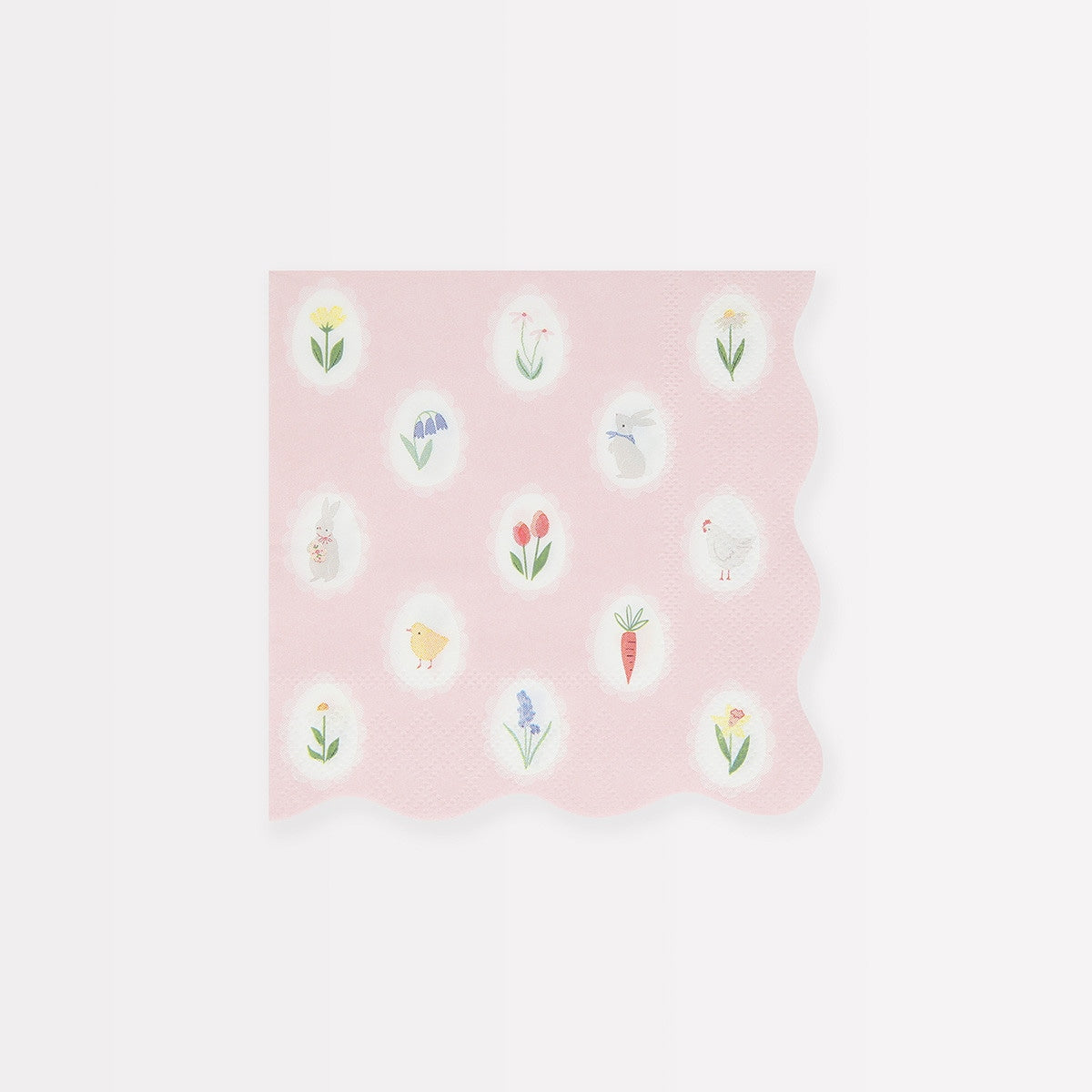 Large Easter Cameo Napkin