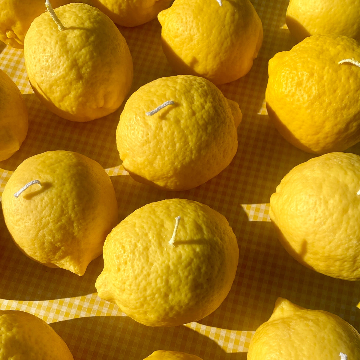 Group of Lemon Candles