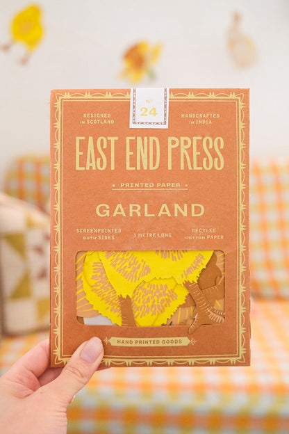 Rabbits Garland by East End Press packaging. 