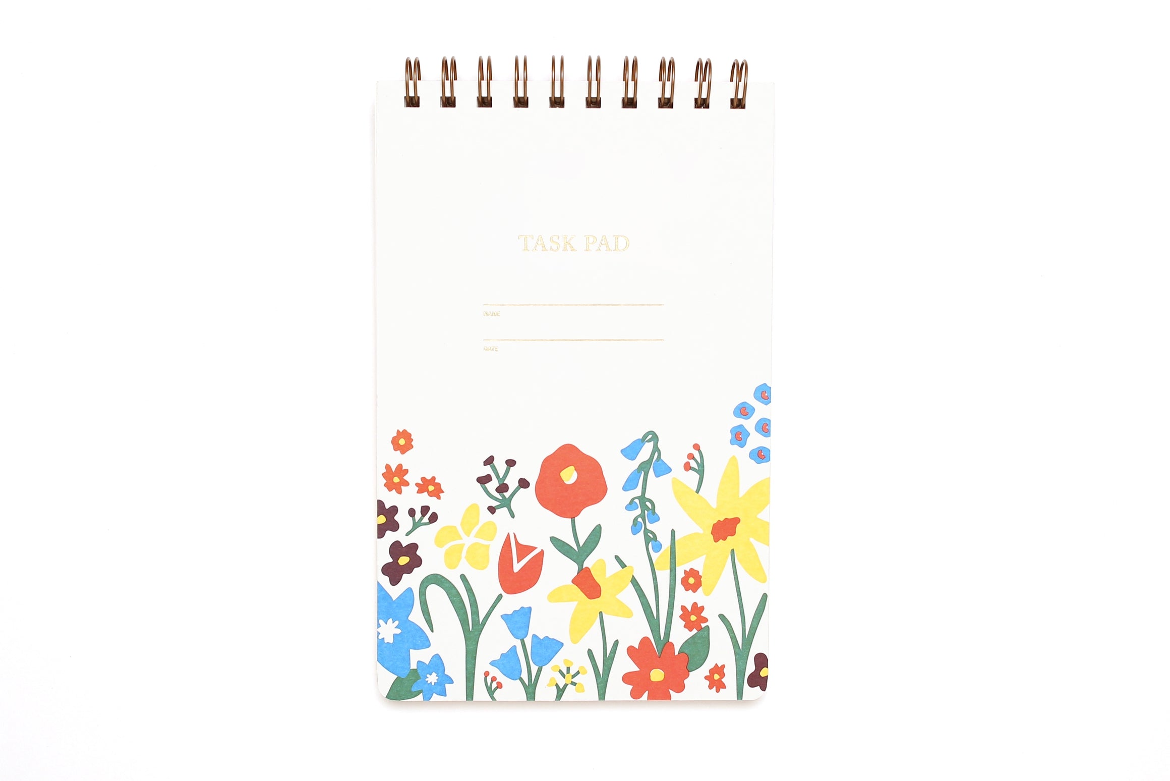 Front Cover of the Super Blooms Task Pad