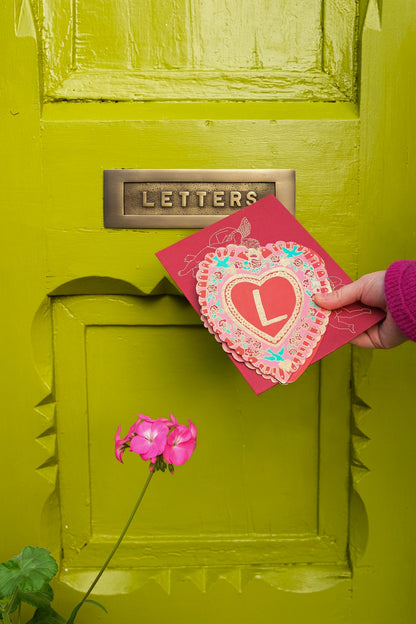 Love Concertina Greeting Card by East End Press. 