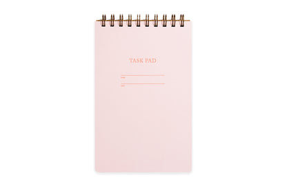 Front Cover of the Pink Lemonade Task Pad. 