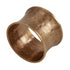 brass colored hammered napkin ring