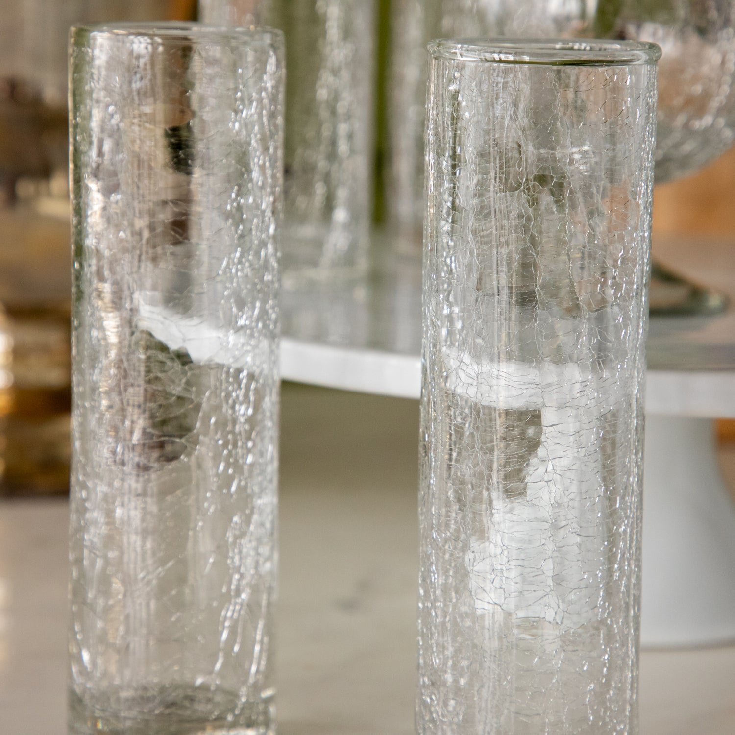 Norwell Champagne Flutes on a table.