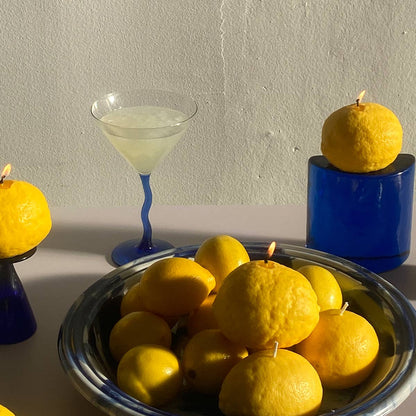 Group of Lemon Candles