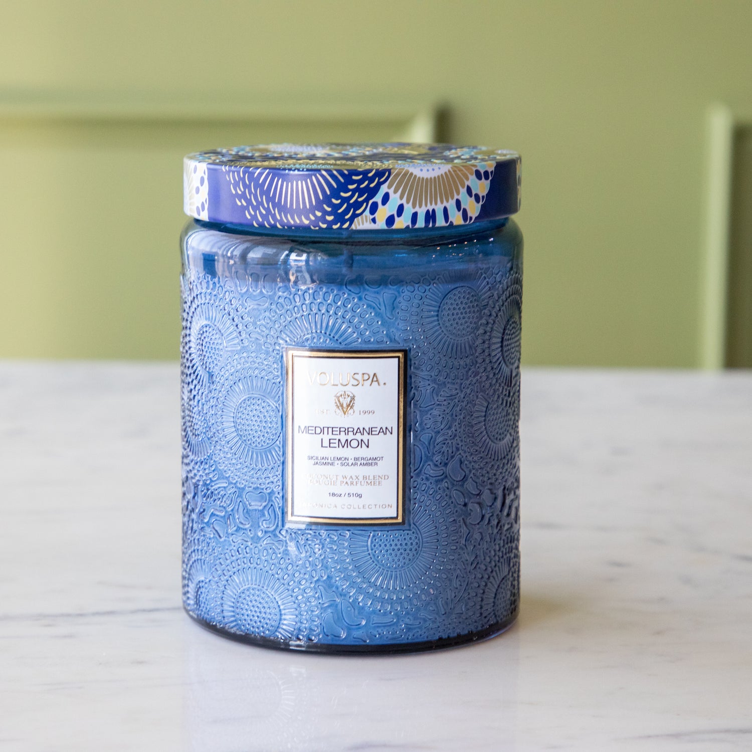 Large Mediterranean Lemon Candle by Voluspa.