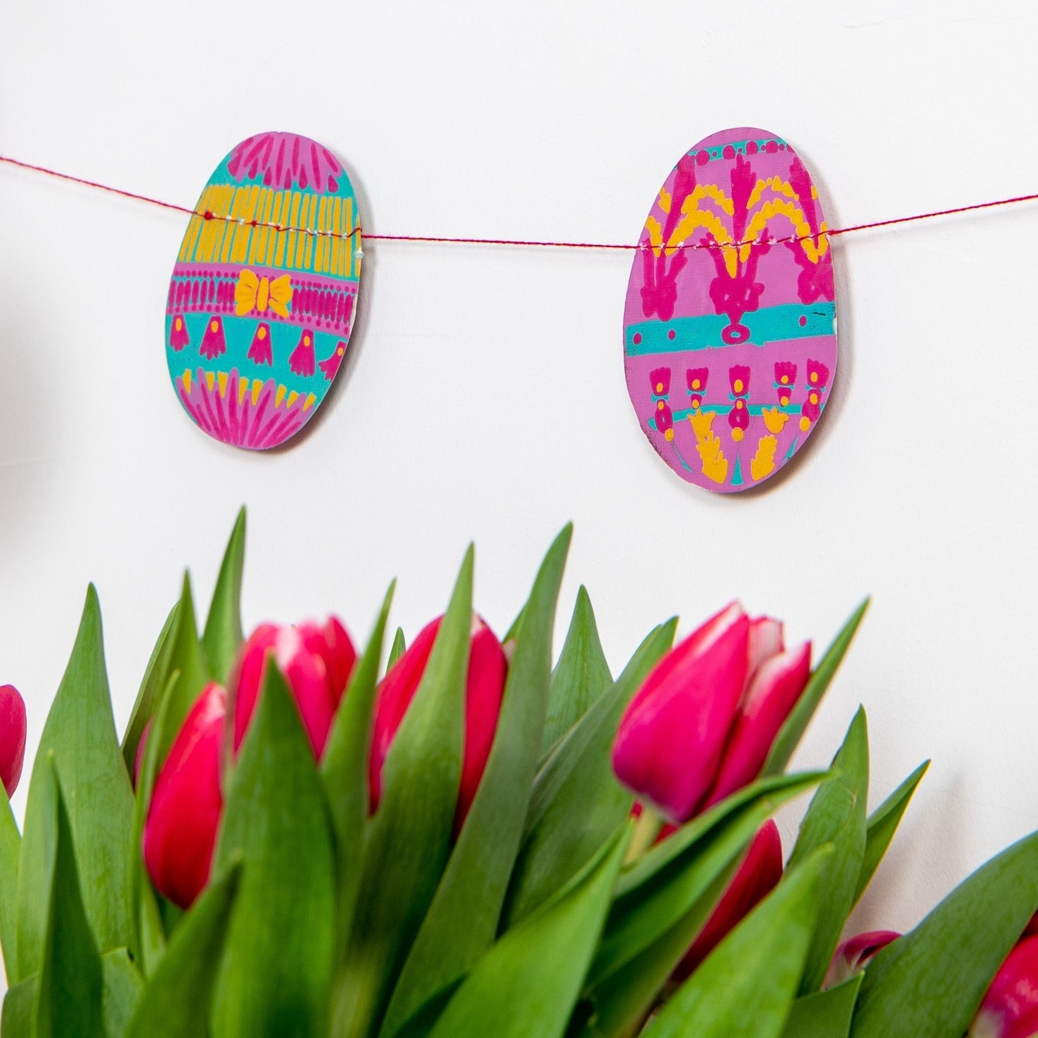 Easter Egg Garland by East End Press. 