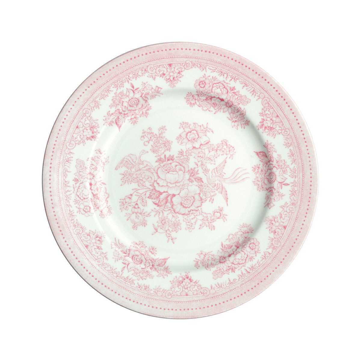 Pink Asiatic Pheasant Salad Plate.