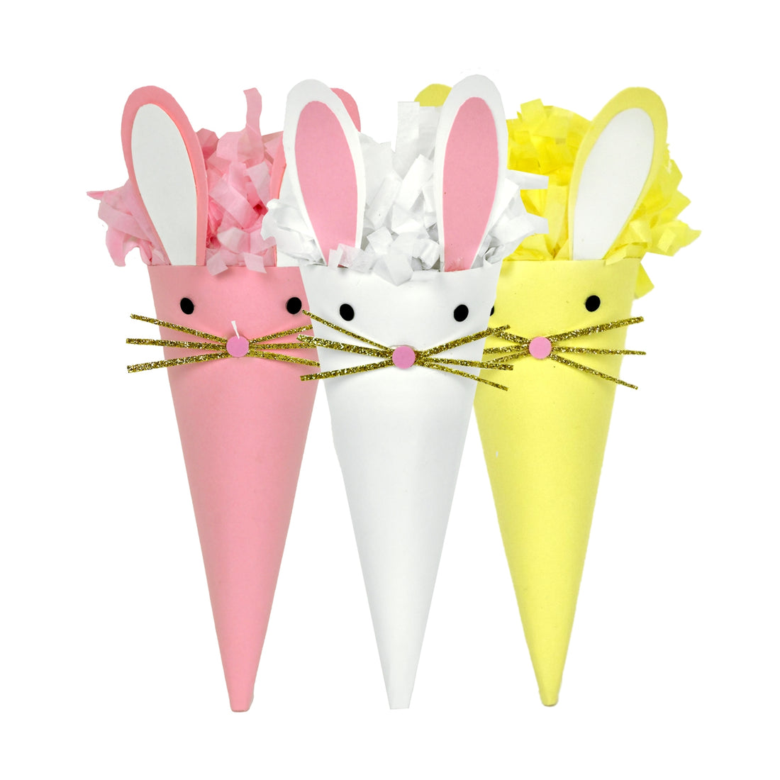 Mini 4&quot; Easter Bunny Surprise Cone