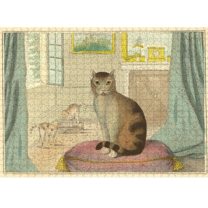 John Derian: Calm Cat 750 Piece Puzzle