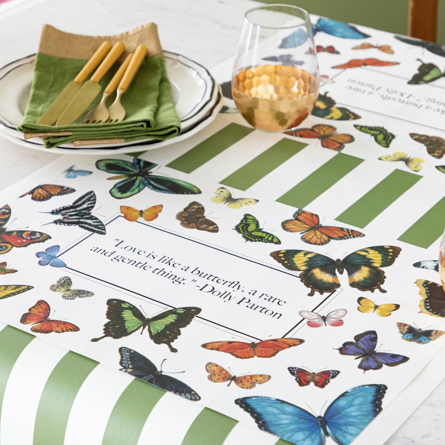 Butterfly Personalized Placemat