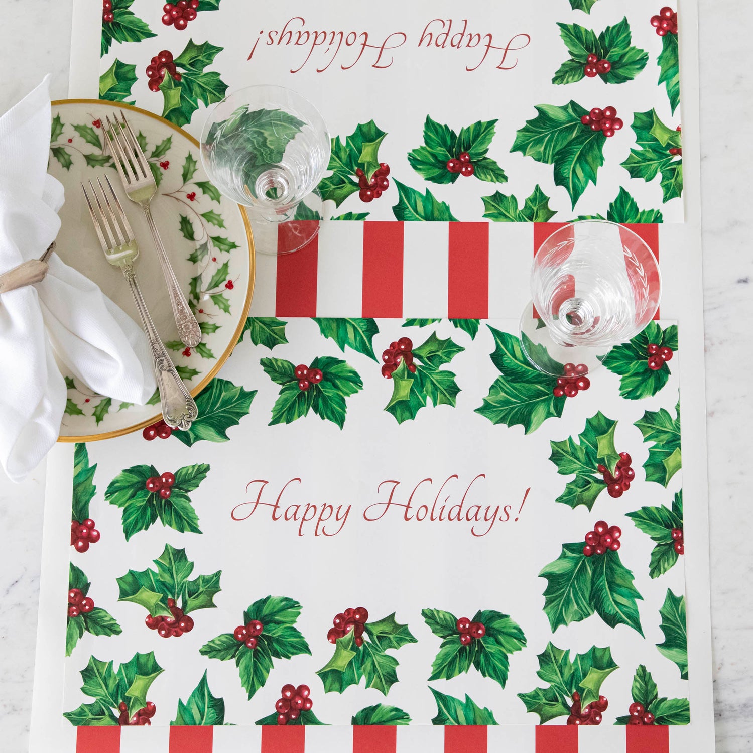 Holly Personalized Placemat