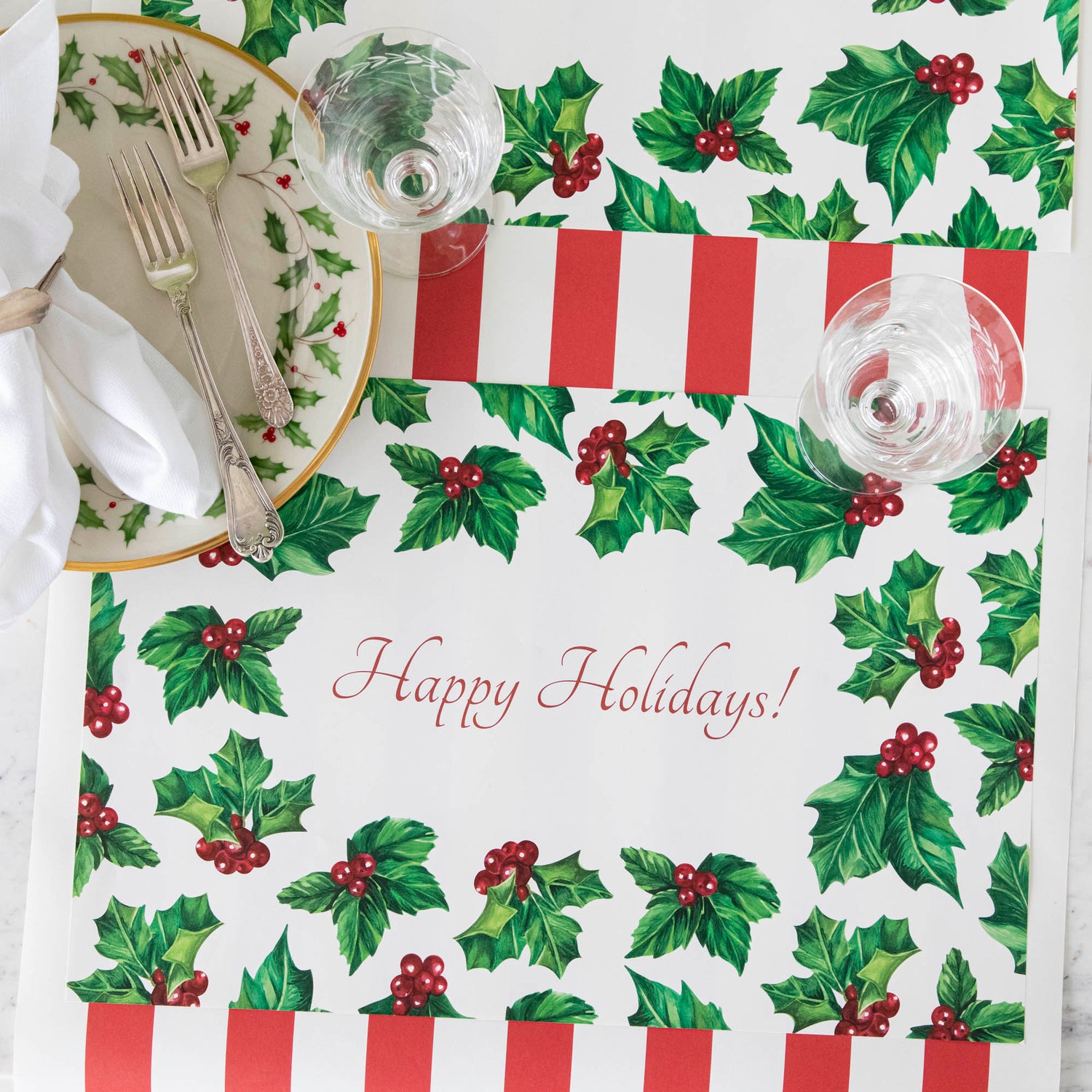 Holly Personalized Placemat