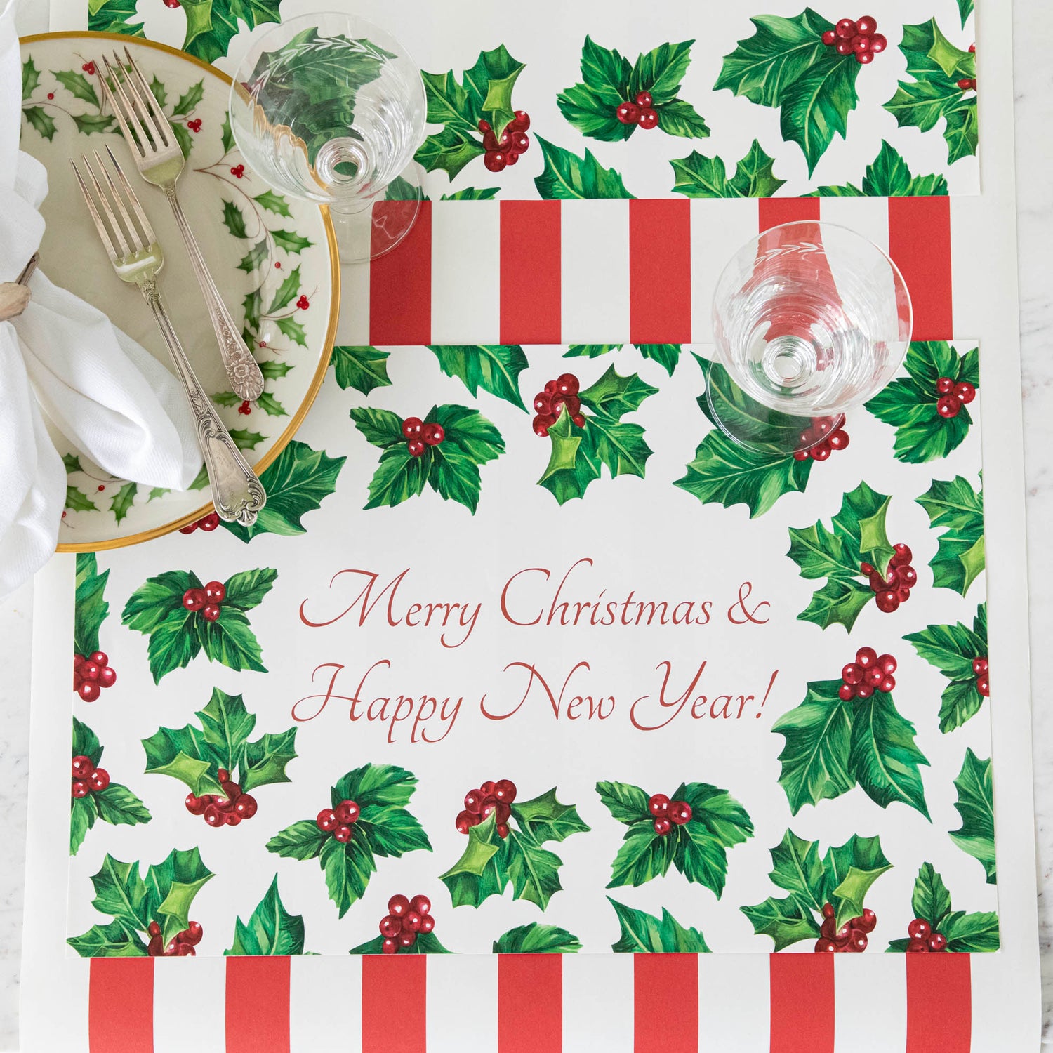 Holly Personalized Placemat