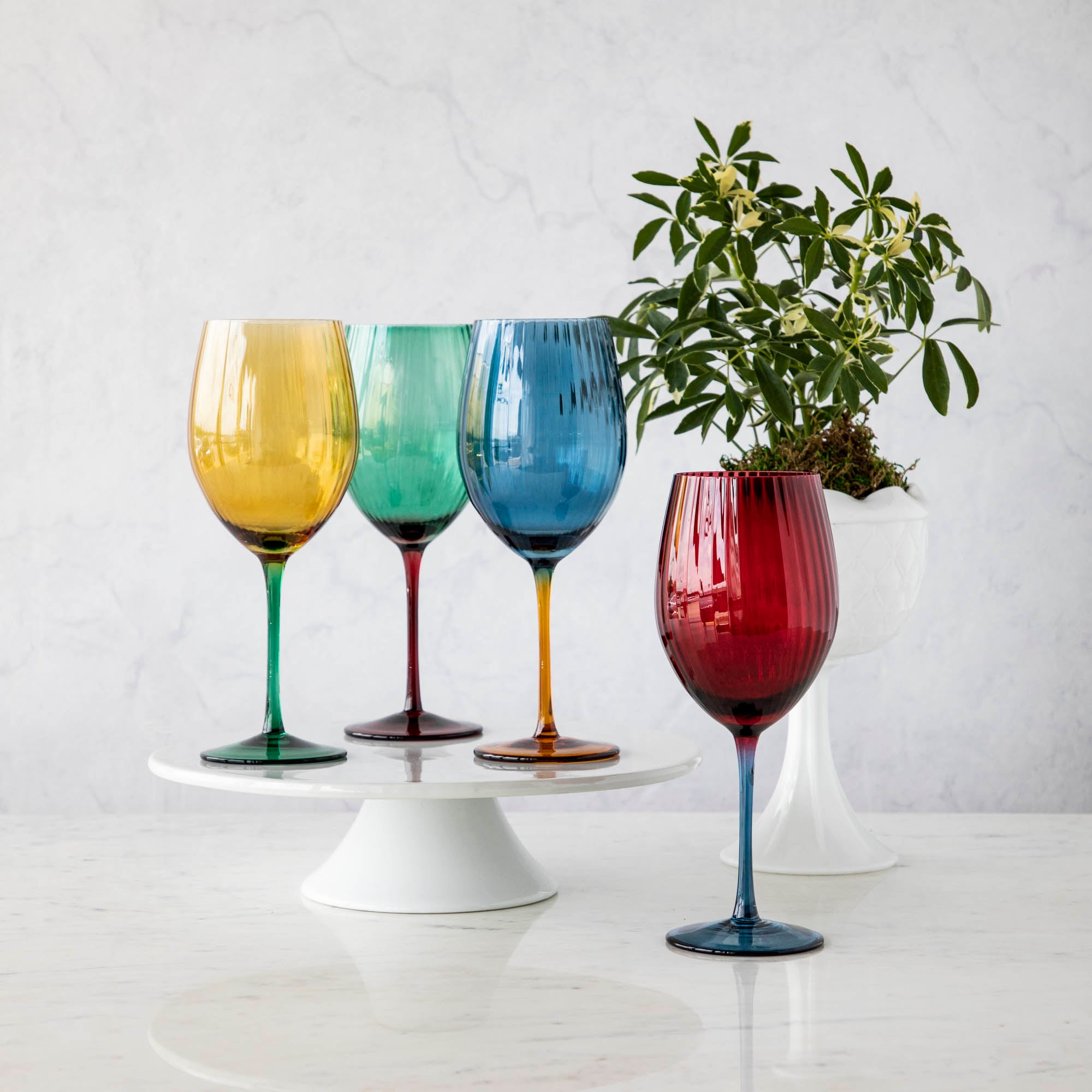 Festive Wine Glass