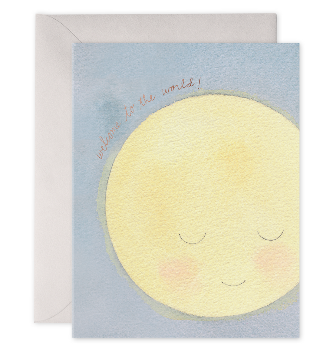 Baby Moon Greeting Card