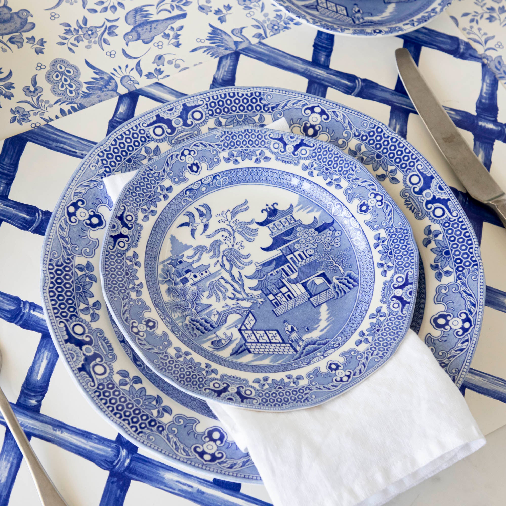 Burleigh Blue Willow Dinnerware