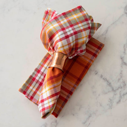 Autumn Plaid Napkins