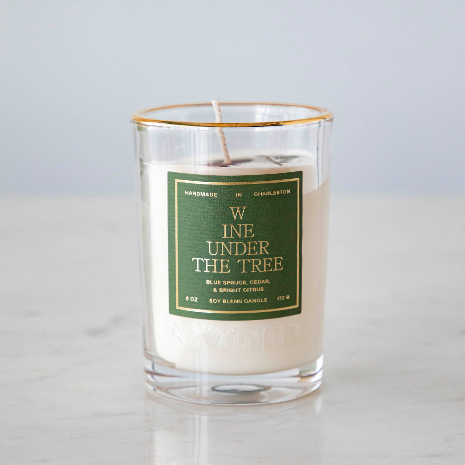 Wine Under the Tree Candle