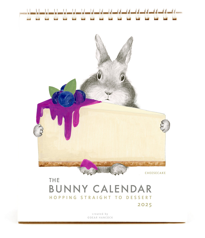 The 2025 Bunny Calendar Hopping Straight to Dessert