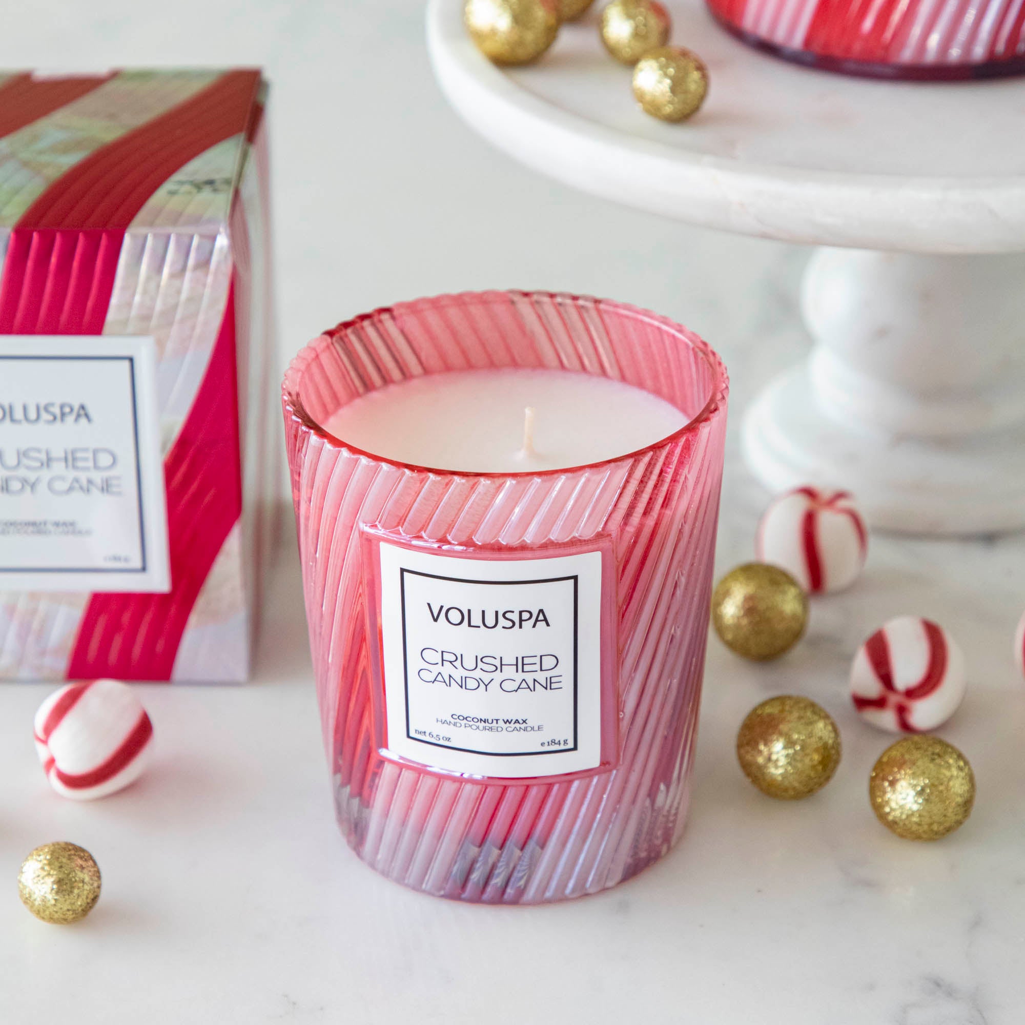 Crushed Candy Cane Candle