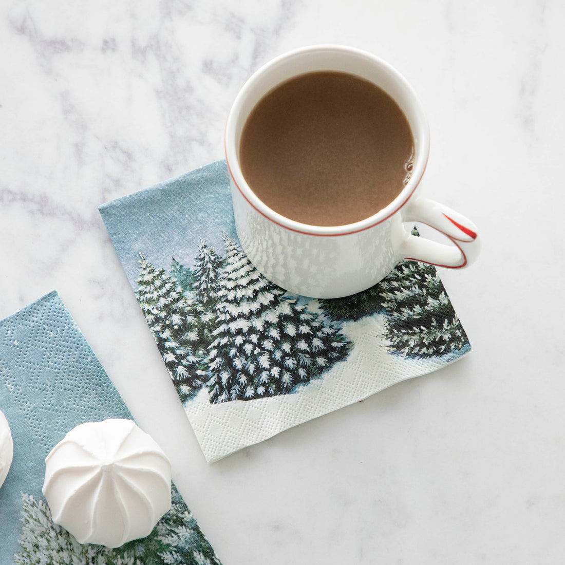 Evergreen Forest Cocktail Napkins