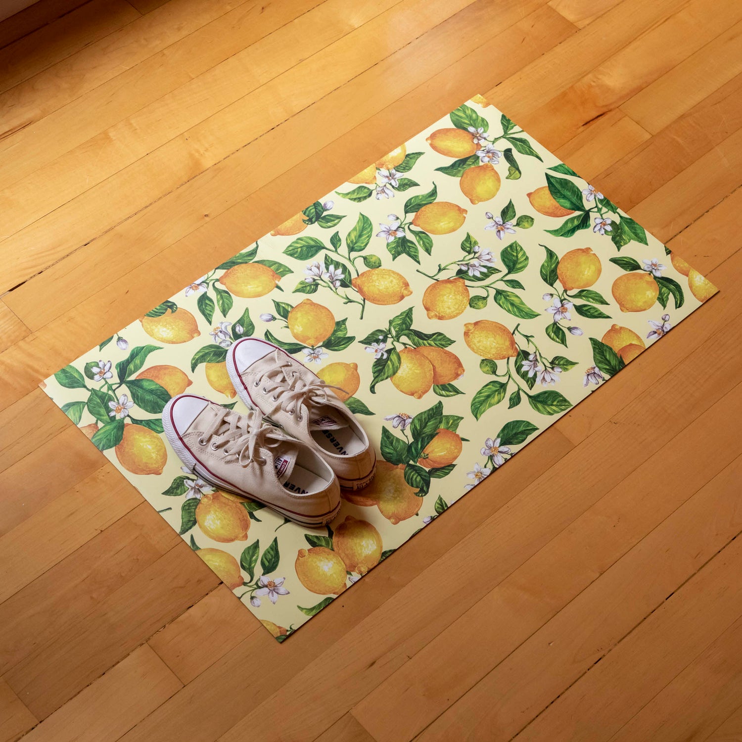 Lemons Vinyl Floor Mat