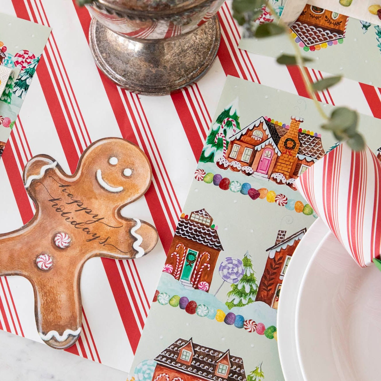 Gingerbread Village Placemat