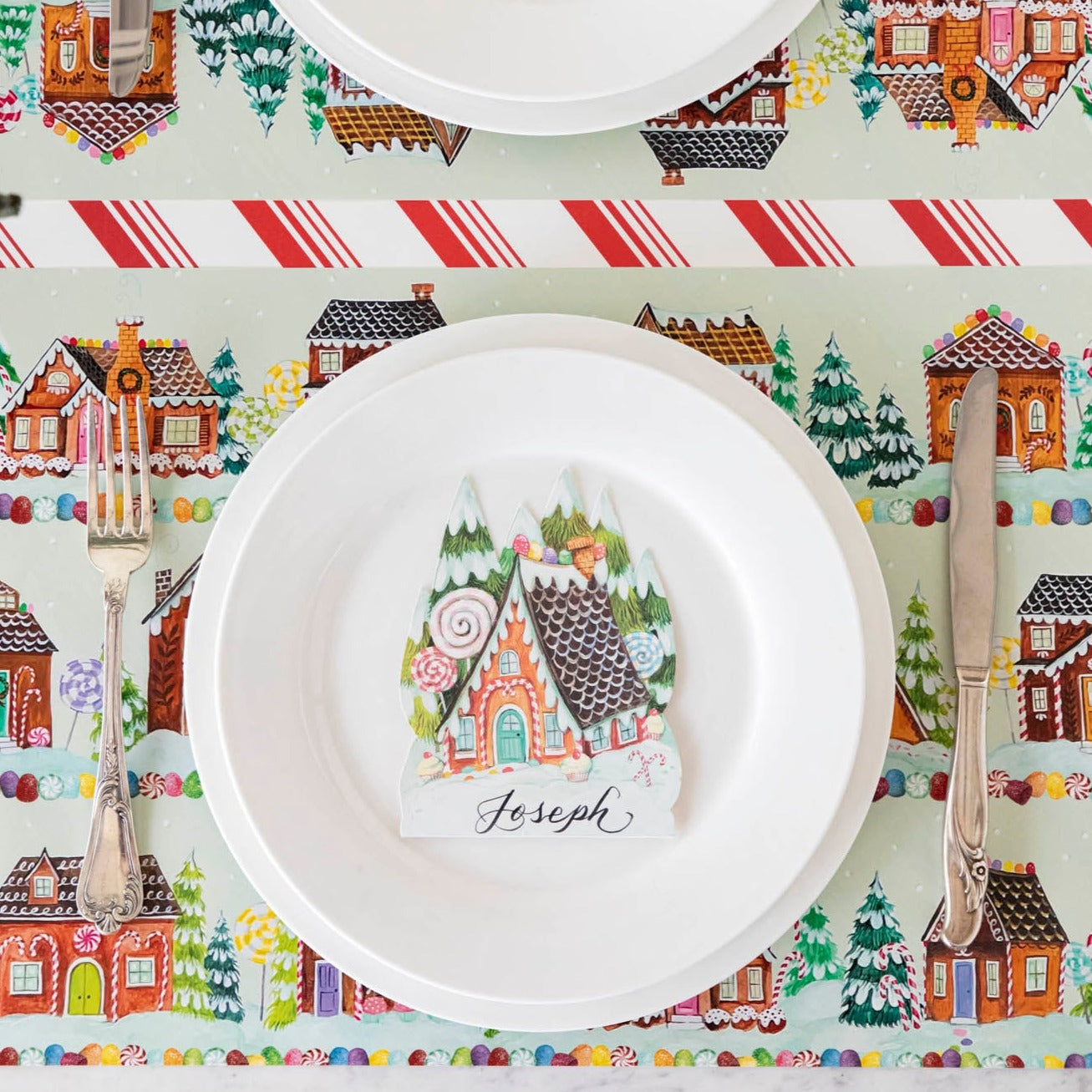 Gingerbread Village Placemat