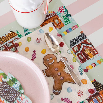 Gingerbread Village Placemat