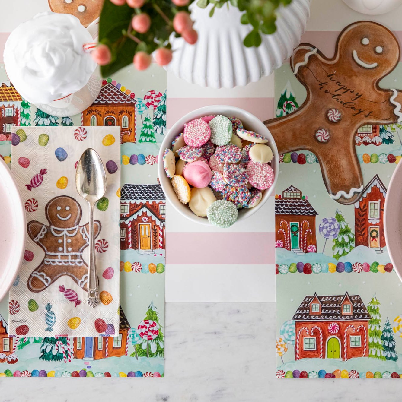 Gingerbread Village Placemat